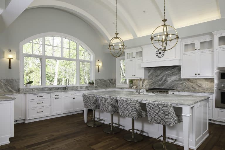 Kitchen featuring Fantasy Brown dolomitic marble